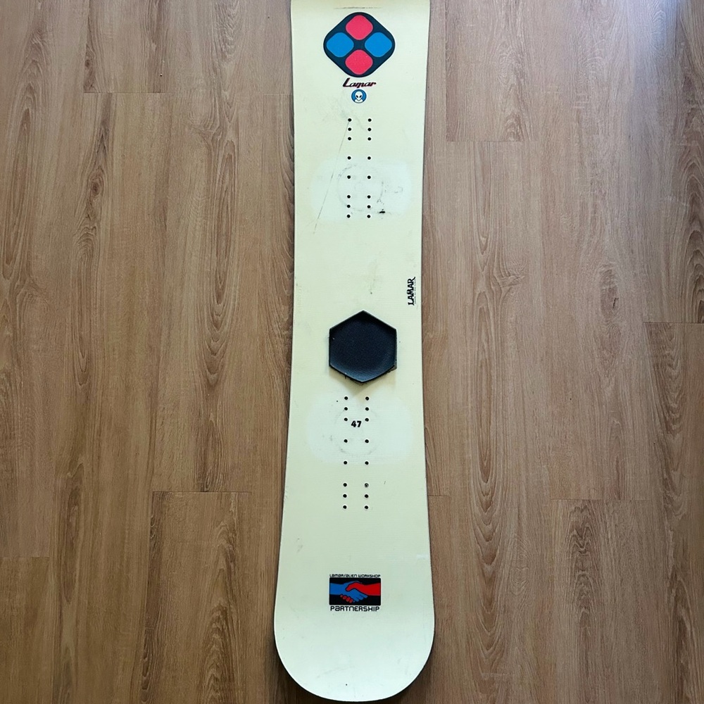 Vintage 1997 Alien Workshop Lamar Snowboard 57” 144cm 90s Skate